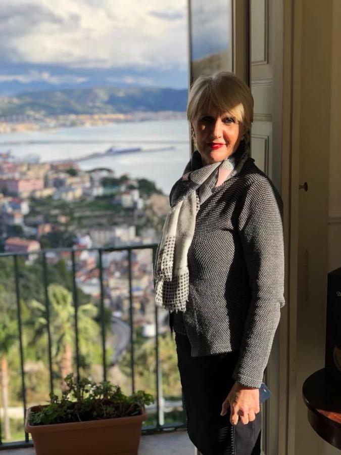 Villa Mareluna - Sea View And Garden Salerno Eksteriør bilde