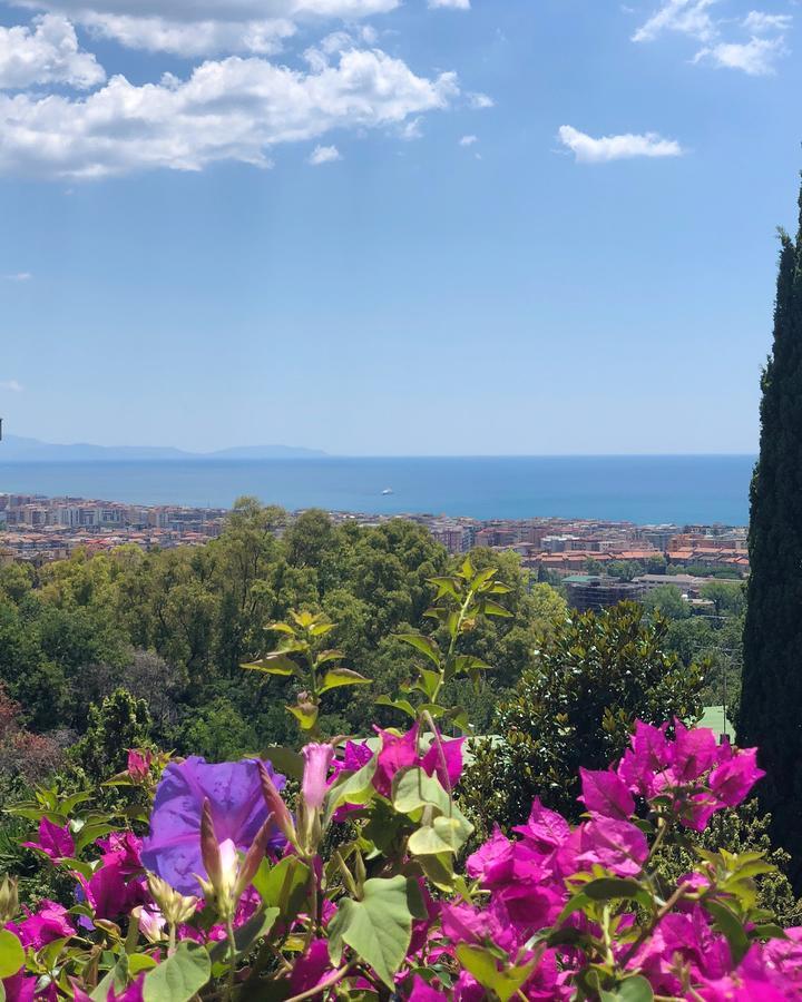 Villa Mareluna - Sea View And Garden Salerno Eksteriør bilde